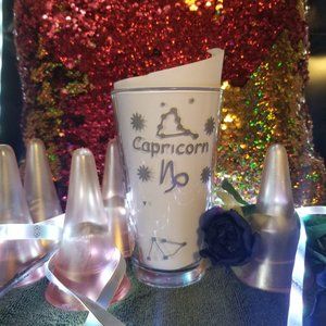 Capricorn Drink Glass